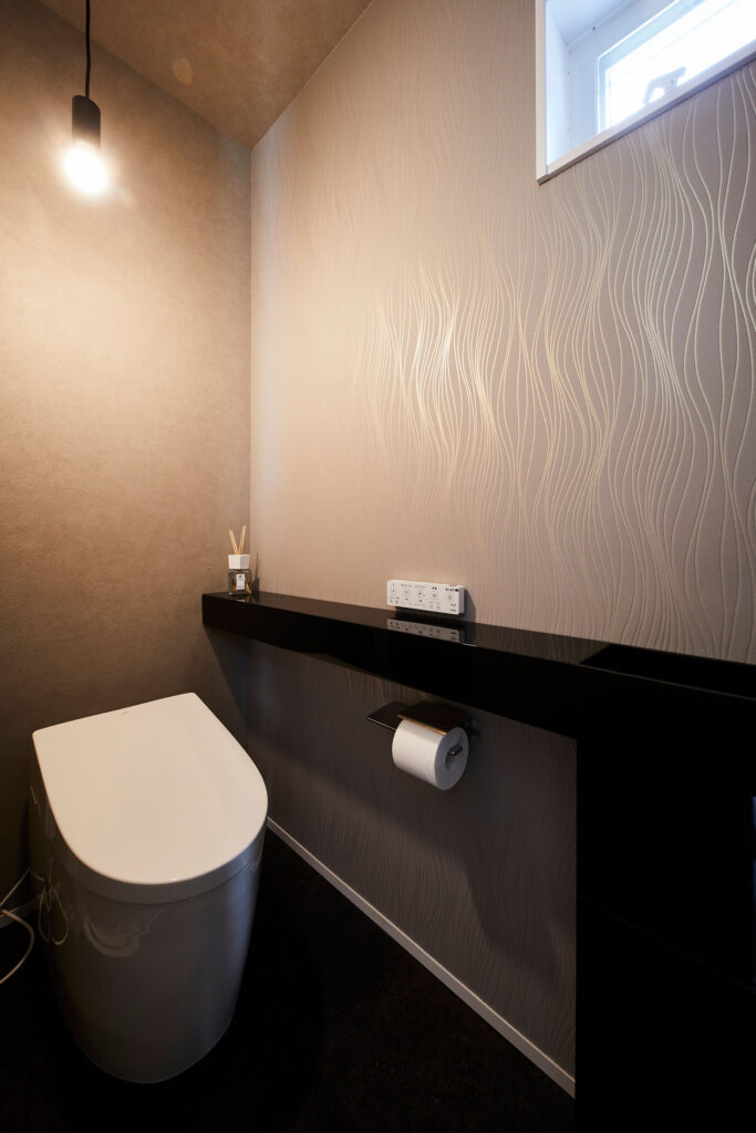 香芝市のおしゃれな注文住宅トイレ