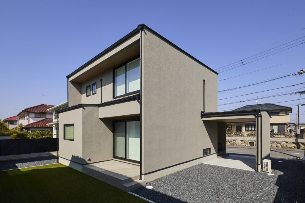 奈良県のおしゃれな注文住宅施工会社ダイセイ　施主様邸の庭