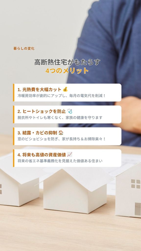 注文住宅で大切な
3大ポイント
断熱性(UA値)のお話